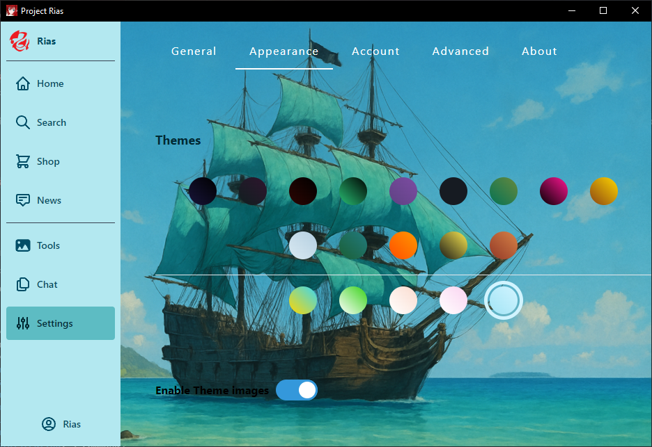 Project Rias Interface